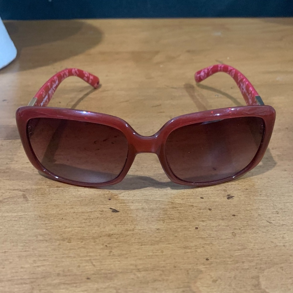 Juicy Couture Pam Gela Smells Like Couture Red Sunglasses